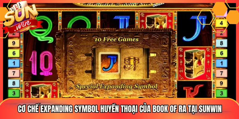 Cơ Chế Expanding Symbol Huyền Thoại Của Book of Ra Tại Sunwin
