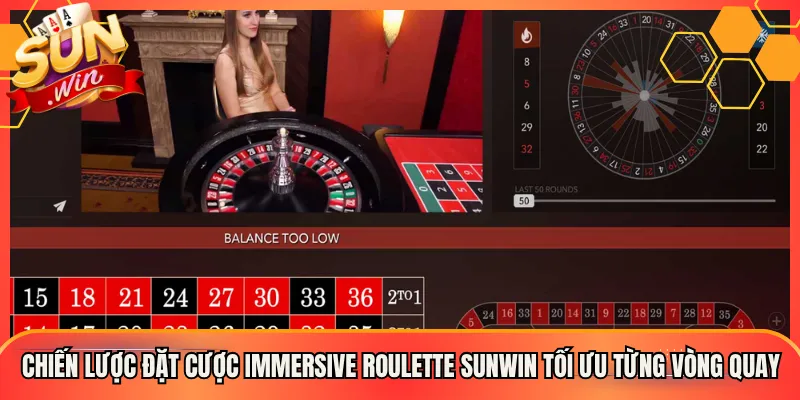 Chiến Lược Đặt Cược Immersive Roulette Sunwin Tối Ưu Từng Vòng Quay