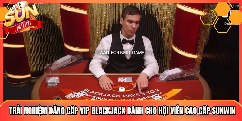 Trải Nghiệm Đẳng Cấp VIP Blackjack Dành Cho hội viên Cao Cấp Sunwin