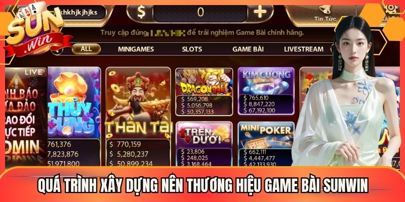 Quá trình xây dựng nên thương hiệu game bài Sunwin